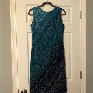 Elegant knit dress by St. John.